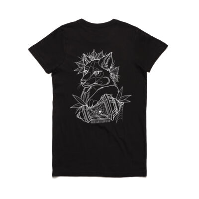 Ladies Neo Trad Fox T Shirt Thumbnail